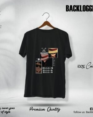 Premium Tee Luffy Black