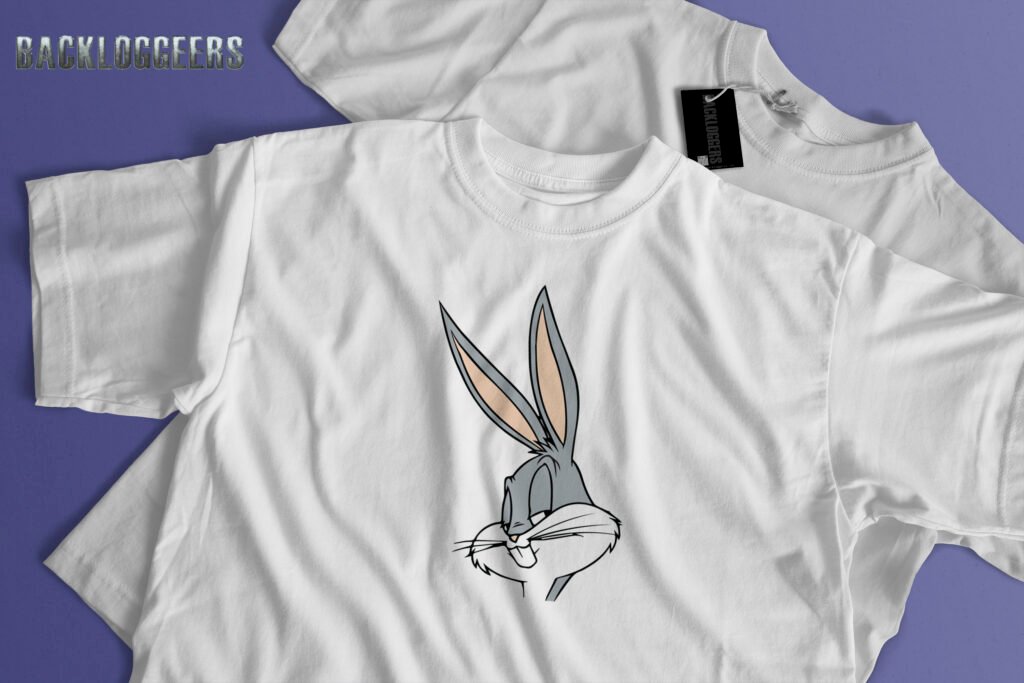 Premium Tee Bags Bunny White