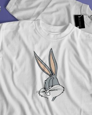 Premium Tee Bags Bunny White