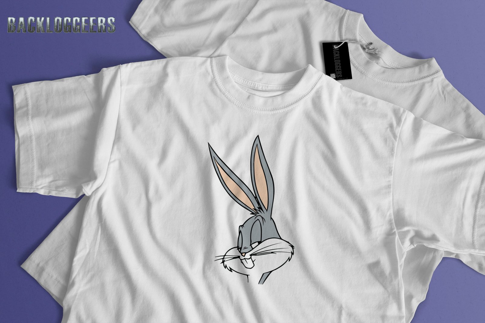 Premium Tee Bags Bunny White