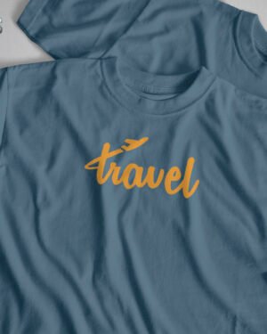 Premium Tee Travel Blue