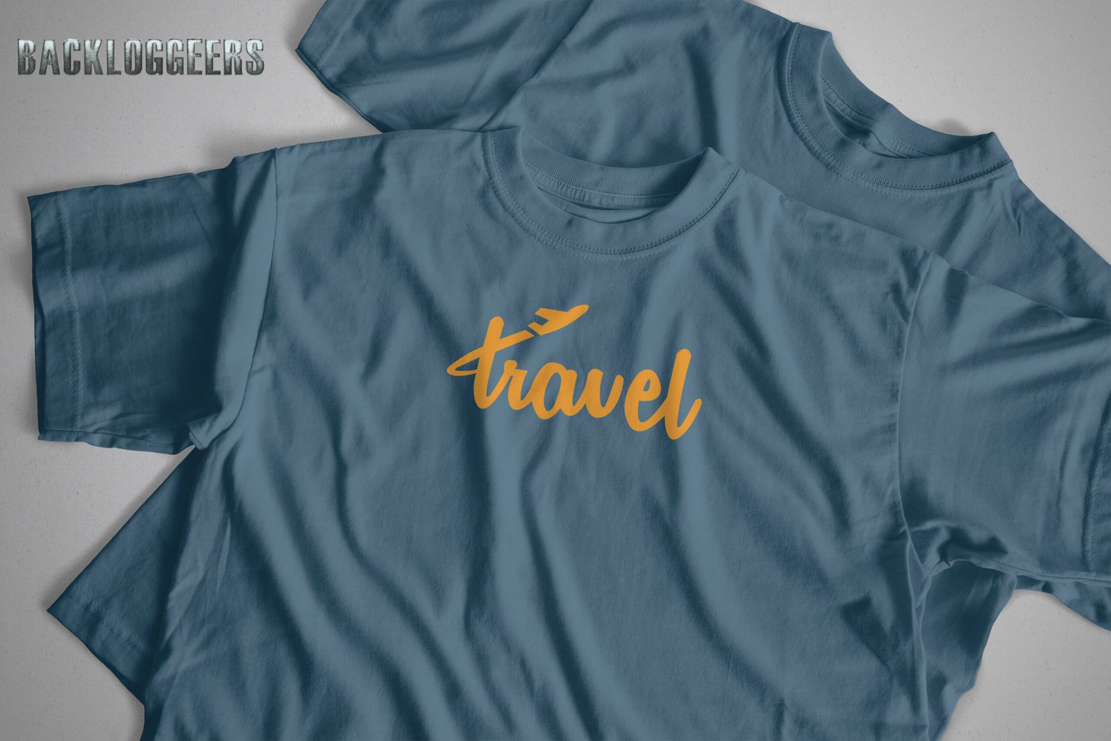 Premium Tee Travel Blue