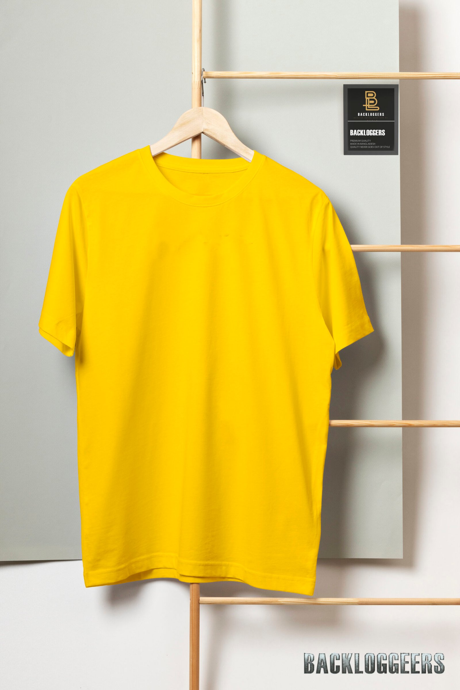 Solid Tee Yellow