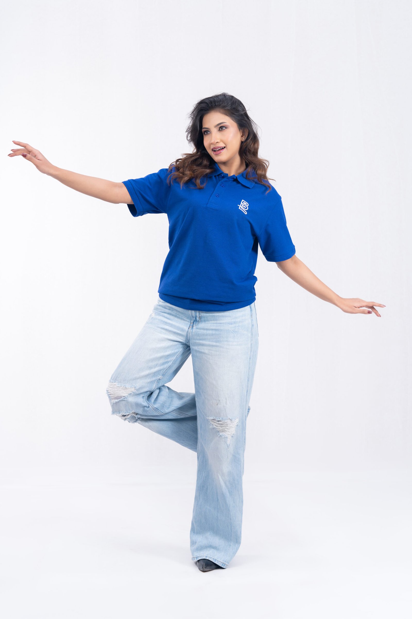 Premium Classic Polo Royal Blue - Image 2
