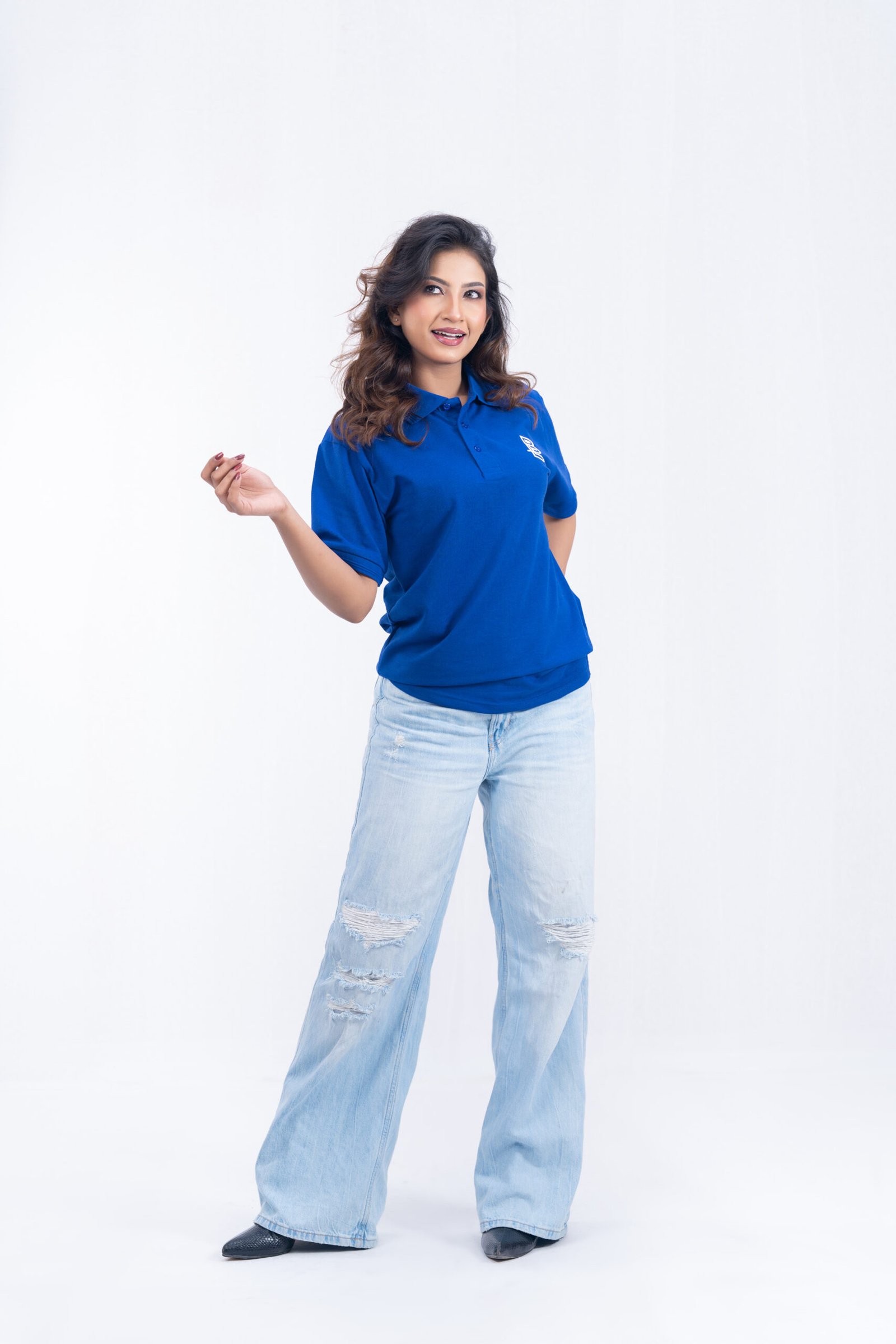 Premium Classic Polo Royal Blue - Image 4