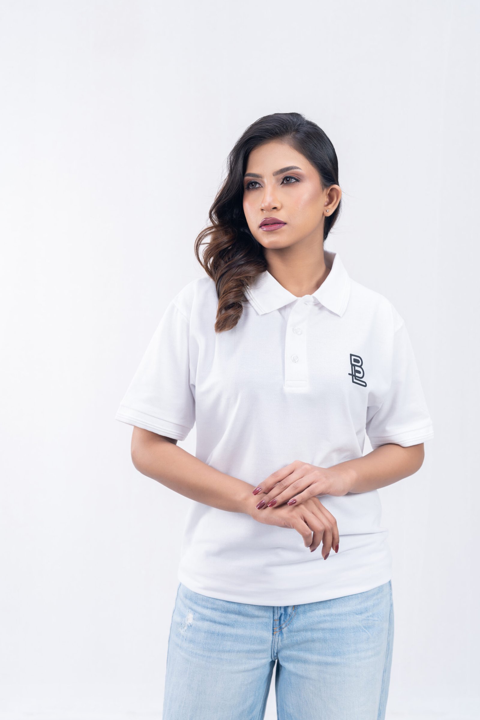 Premium Classic Polo White - Image 4