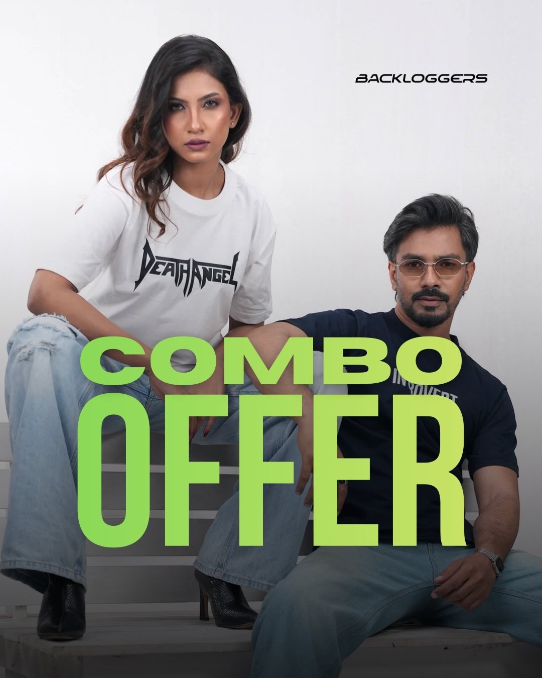 3 DESIGNER T-SHIRTS COMBO